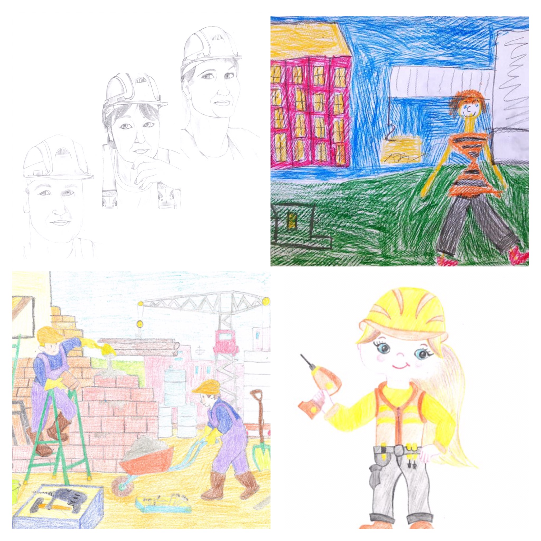 Подводим итоги конкурса детских рисунков «Мои родители – строители!»