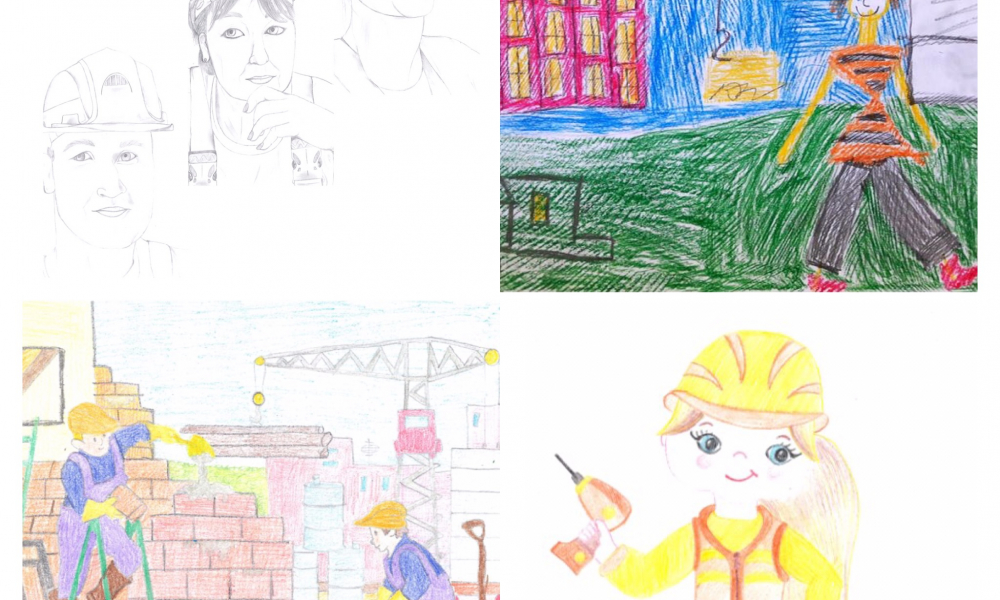 Подводим итоги конкурса детских рисунков «Мои родители – строители!»